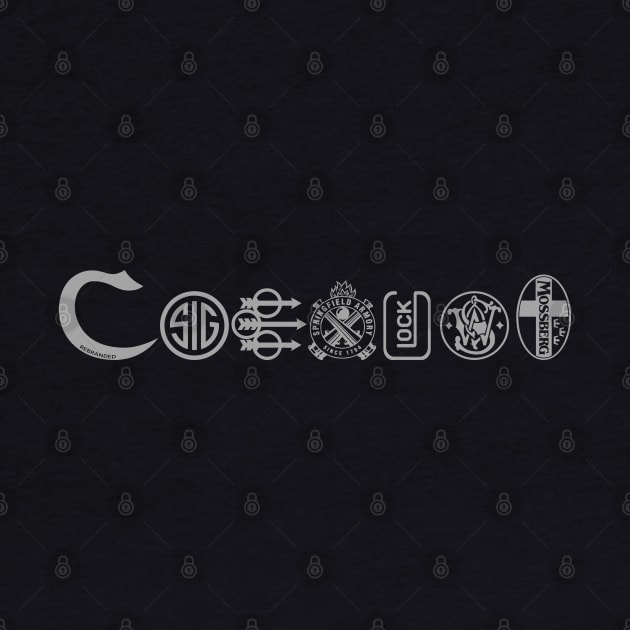 Coexist Gray Print by Rebranded_Customs